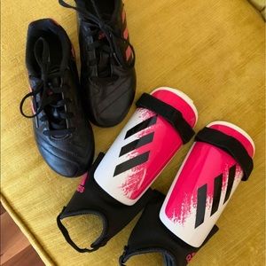 Kids Soccer Cleats & Shin Guards